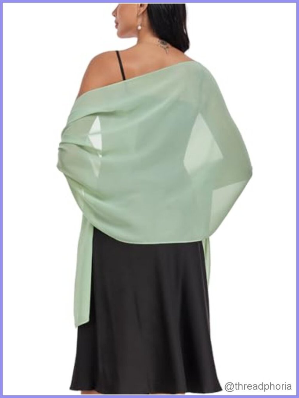 Chiffon Shawl Wrap Wedding Stole Evening Dress Scarf